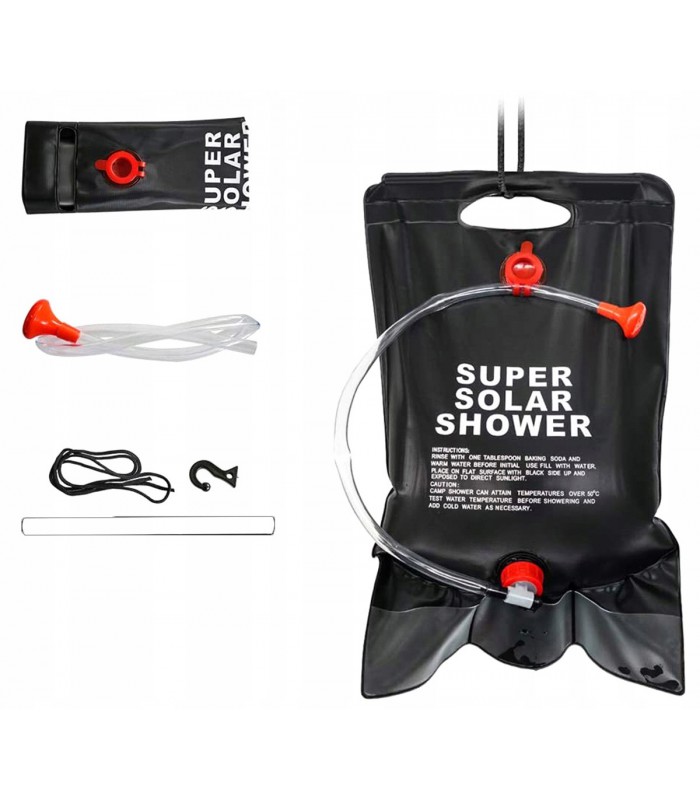 Prysznic Solarny 20L Turystyczny Kemping Ogród