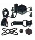 Uchwyt motocyklowy na telefon z USB 5V 12V
