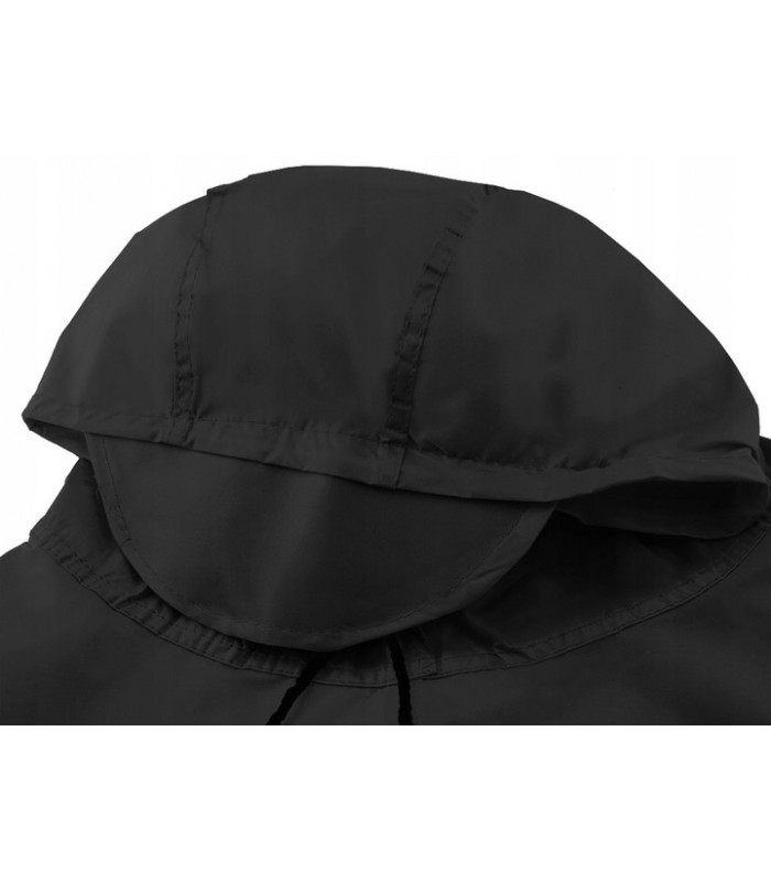 Peleryna Płaszcz przeciwdeszczowy Ponczo Czarne