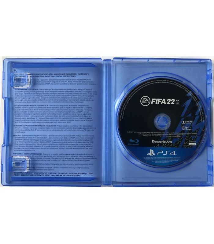 FIFA 22 PS4 PL po polsku 