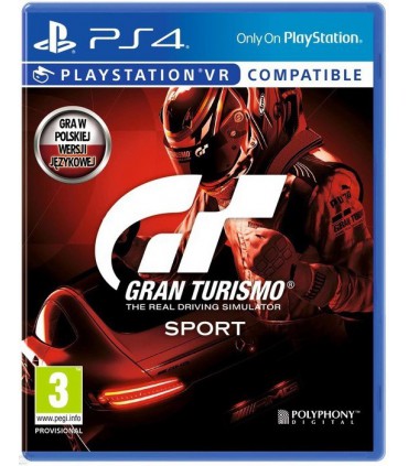 Gran Turismo Sport PS4 VR Premierowe wydanie PL