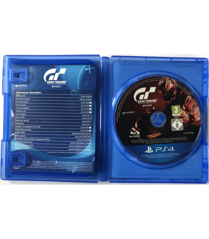Gran Turismo Sport PS4 VR Premierowe wydanie PL