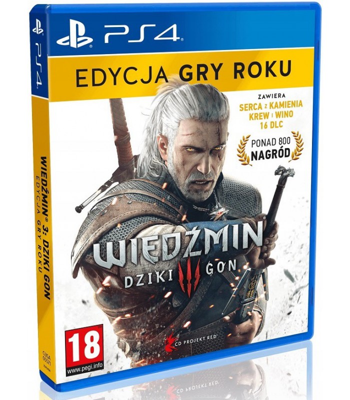 Wiedźmin 3 Dziki Gon Edycja GOTY PS4 PL