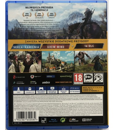 Wiedźmin 3 Dziki Gon Edycja GOTY PS4 PL
