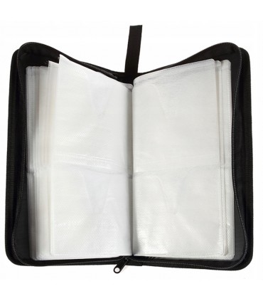 Etui pokrowiec na 80 płyt CD DVD Blu-Ray Gry Brąz