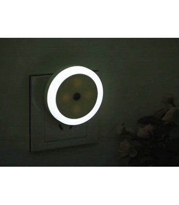 Lampka nocna 220V Led Czujnik zmierzchu