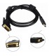 Kabel HDMI DVI Full HD Gold DVI-HDMI 2m