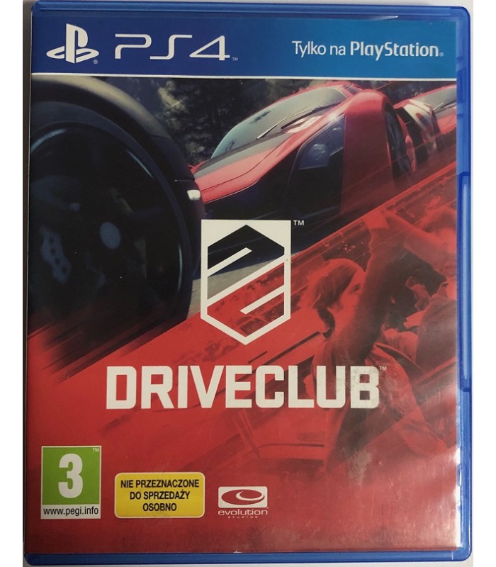 DriveClub PS4 PL 