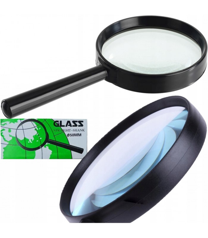 Lupa powiększająca 3x Zoom do czytania Szkło 90mm  