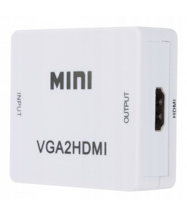 Konwerter obrazu z VGA do HDMI Audio FULL HD