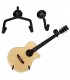 Wieszak gitarowy Statyw na gitarę poziomy 2 części * Gitara na ścianie