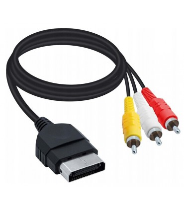 Kabel AV 3x RCA Cinch Audio Video Xbox Classic