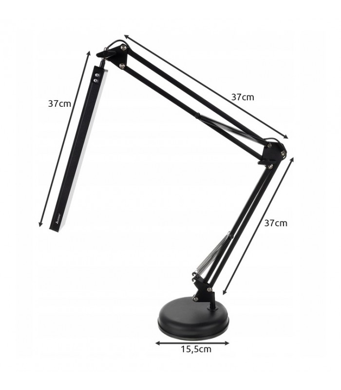 Lampa Kreślarska 2w1 biurkowa szkolna 5,6W na USB Lampka jasne światło