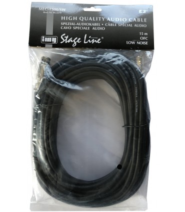Kabel XLR MEC-1500SW Estradowy Audio Mikrofon 15m