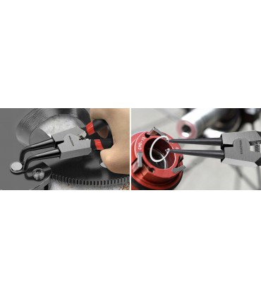 Zestaw 4 Szczypiec do Pierścieni Segera Zacisków Szczypce 4 szt.