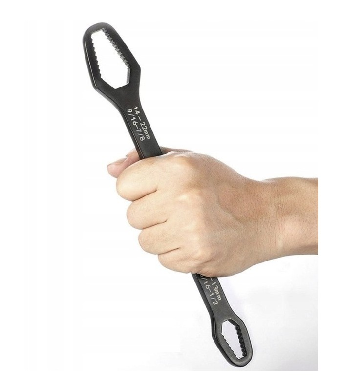 Klucz oczkowy uniwersalny płaski Torx 8-22mm