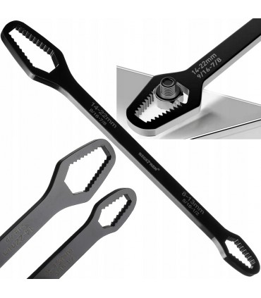 Klucz oczkowy uniwersalny płaski Torx 8-22mm