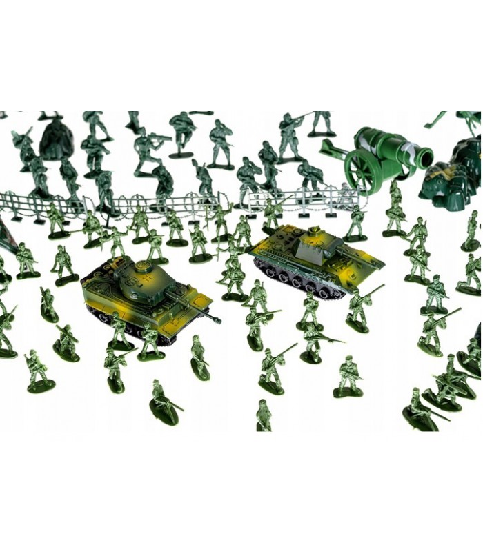 Baza Wojskowa Armia Żołnierzyki Duży Zestaw 300el.