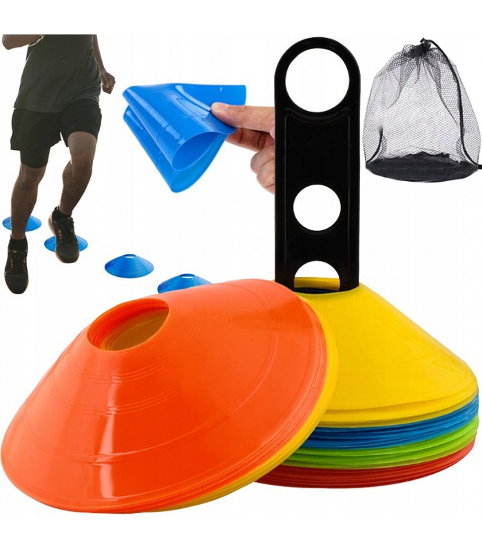 Pachołki treningowe elastyczne  50szt.