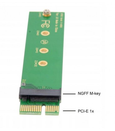 Adapter na dysk M.2 NVMe Key M PCI-E SSD - AK249B