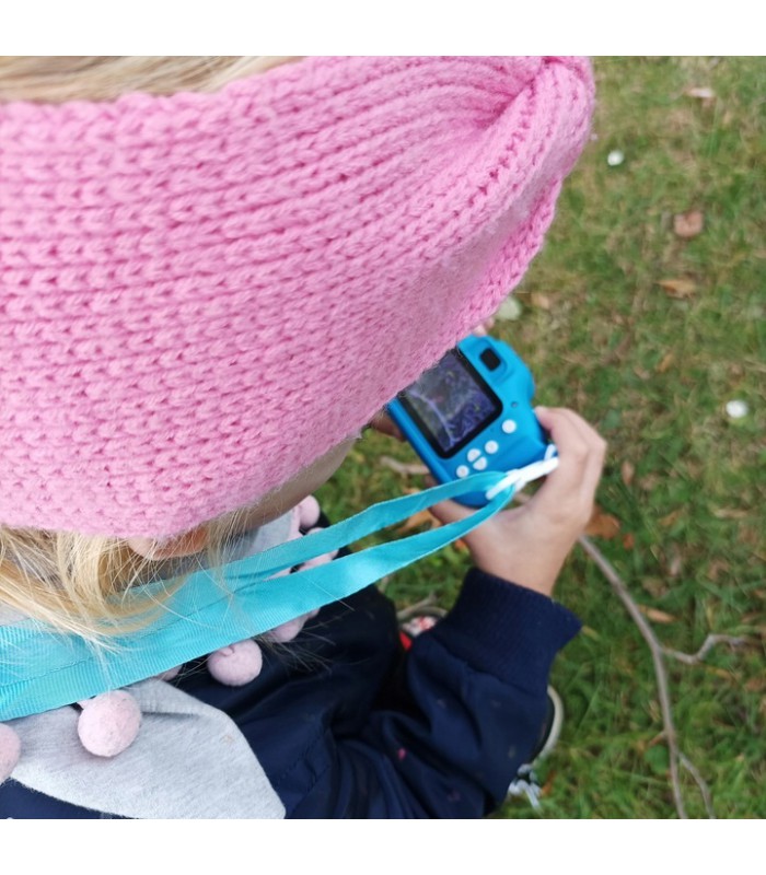 Aparat HD cyfrowy dla Dzieci  + Karta 32gb Blue 