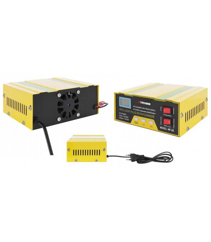 Prostownik do akumulatora 10A samochodowy 12V 24V