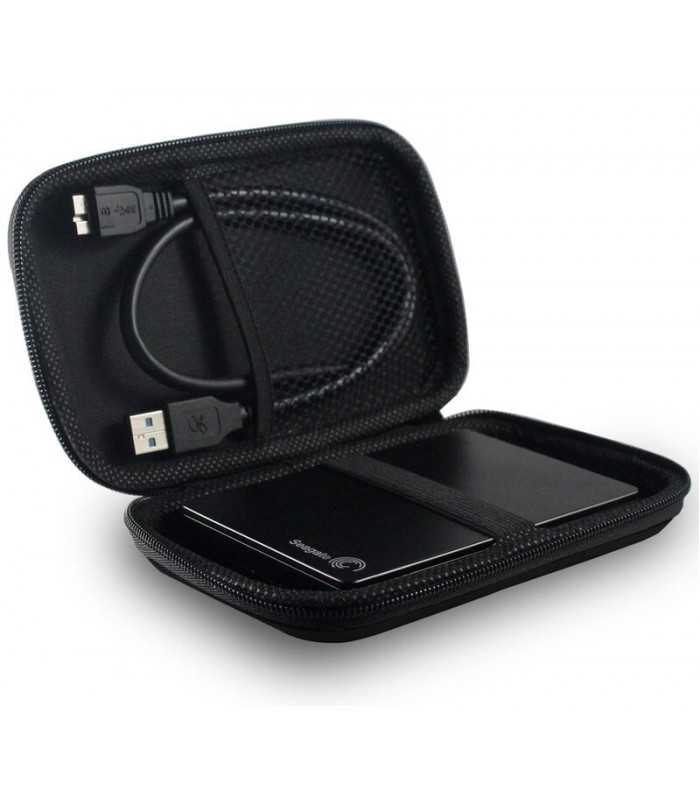 Pokrowiec mocne Etui na Dysk 2,5 Nawigacja czarny