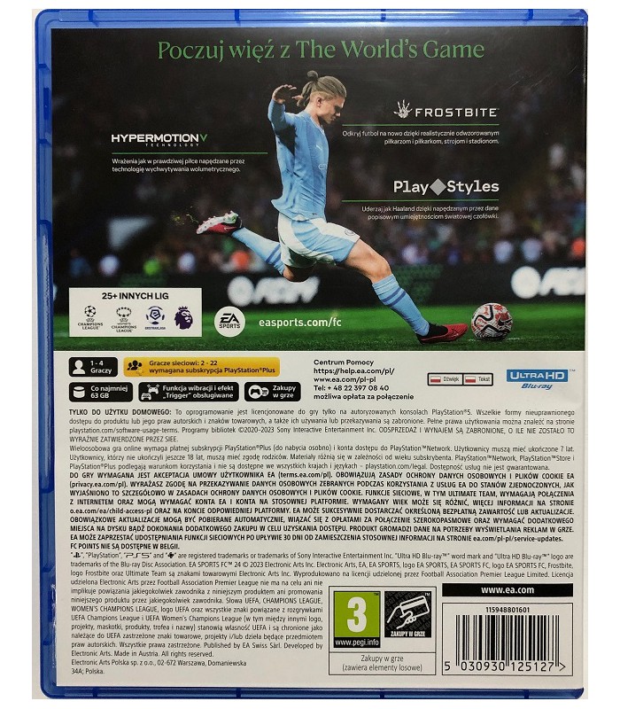 EA Sports FC 24 PS5 PL