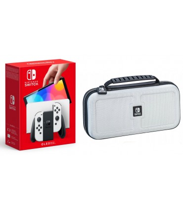 Konsola Nintendo Switch OLED Biała Pokrowiec Gwarancja 