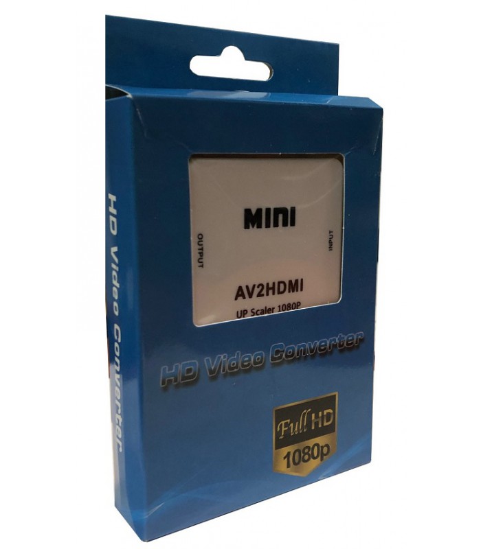 Adapter konwerter sygnału AV 3x RCA Cinch do HDMI