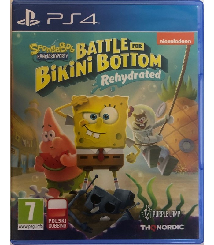 SpongeBob Battle For Bikini Bottom PS4 Dubbing PL