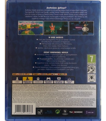 SpongeBob Battle For Bikini Bottom PS4 Dubbing PL