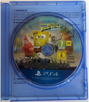 SpongeBob Battle For Bikini Bottom PS4 Dubbing PL