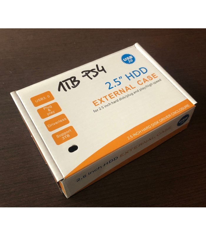 Nowy dodatkowy Dysk 1TB USB 3.0 do konsoli PS4 PS5