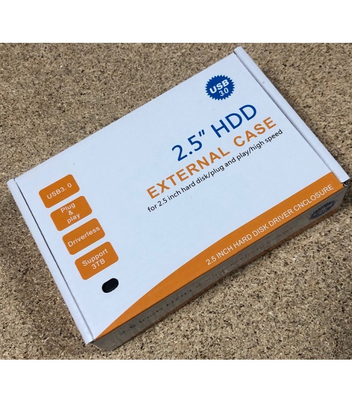 Obudowa Dysku HDD 2,5 USB 3.0 SATA czarna 