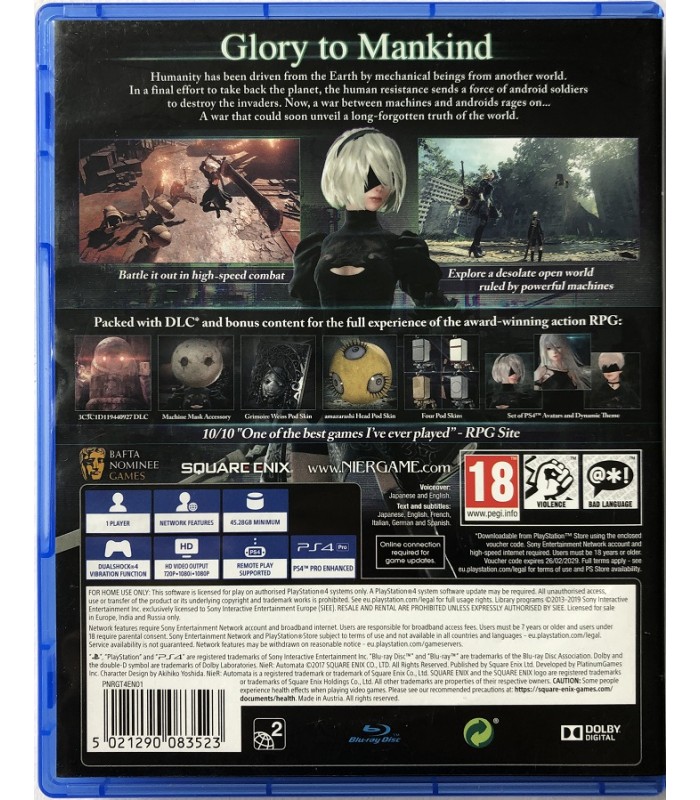 Nier Automata PS4