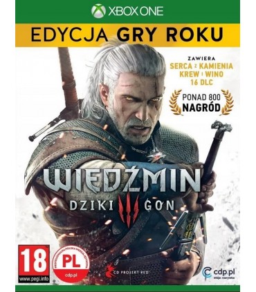 Wiedźmin 3 Dziki Gon GOTY Xbox One S X PL gra Nowa