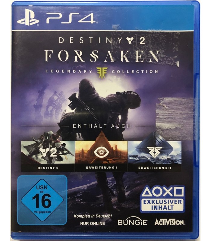 Destiny 2 PS4 PL okładka Forsaken Legendary Collection
