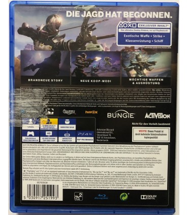 Destiny 2 PS4 PL okładka Forsaken Legendary Collection