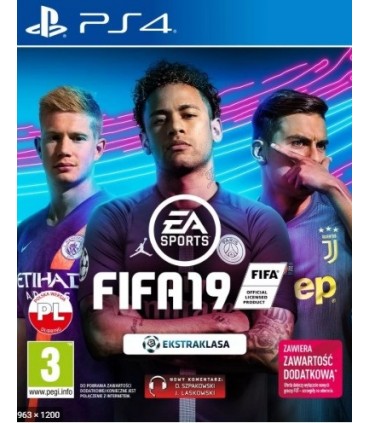 FIFA 19 PL polska wersja PS4