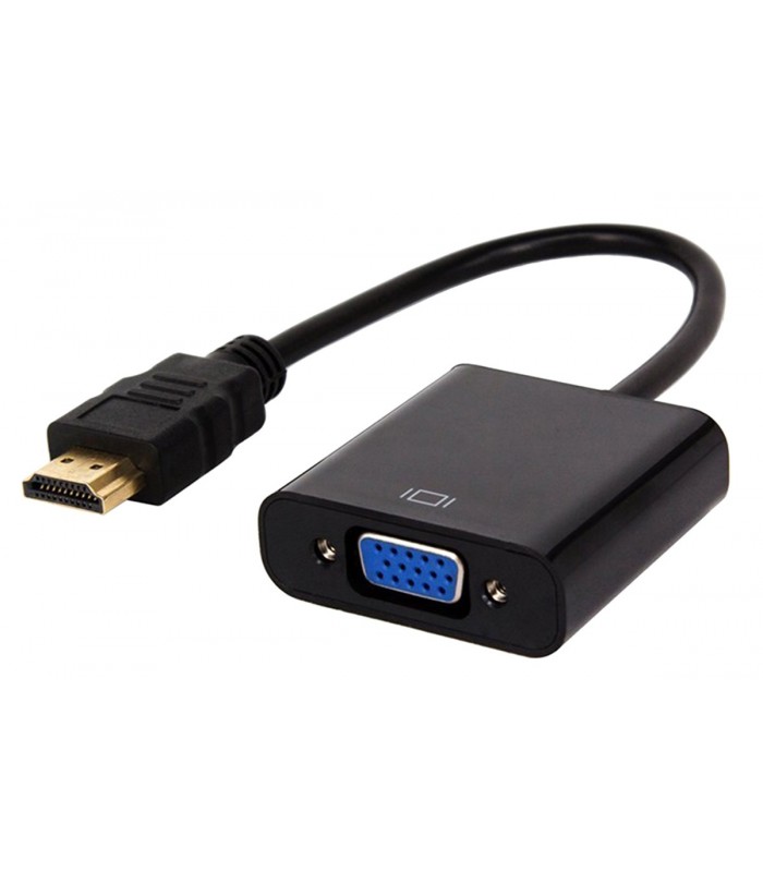 Konwerter HDMI do VGA + Audio Kabel Jack