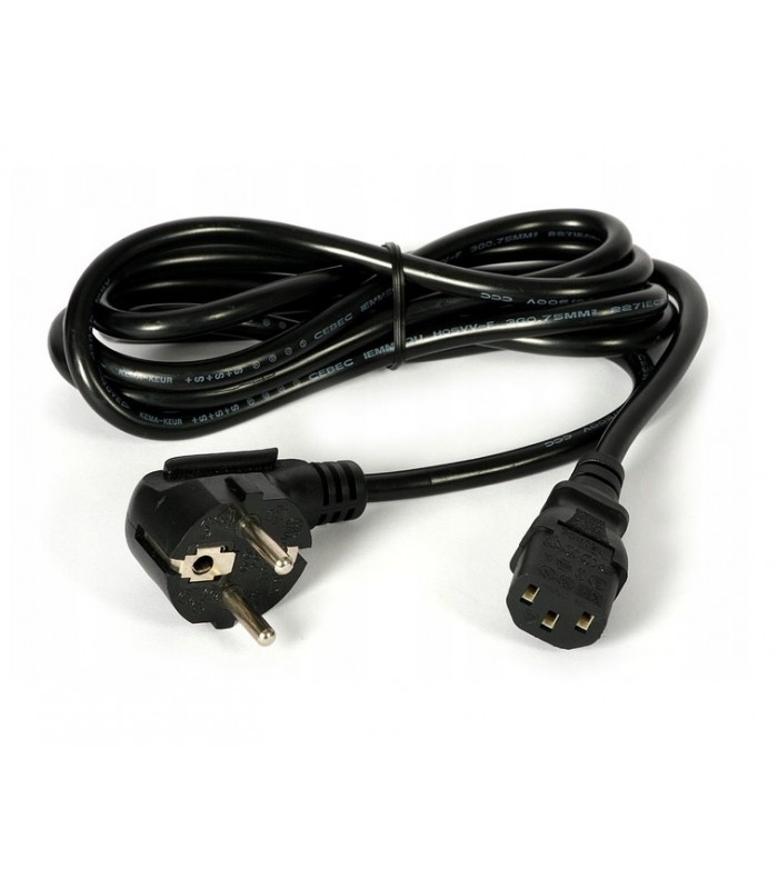 Kabel zasilający ATX 3 Pin PC Konsola TV UPS 5m