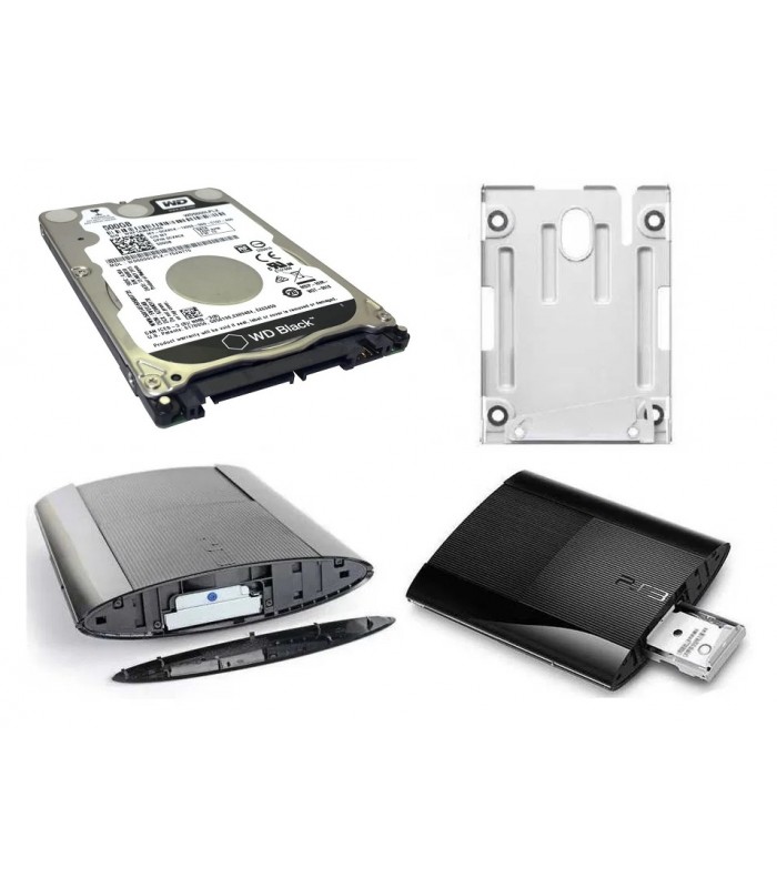 Nowy Dysk 500GB + Kieszeń do PS3 Super Slim
