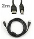 Kabel do drukarki skanera USB 2.0 A-B 2m