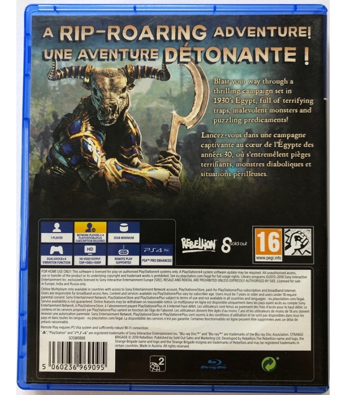 Strange Brigade PS4 PL