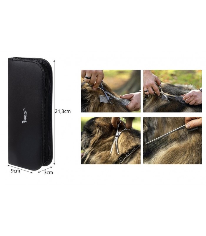 Zestaw do strzyżenia psa zwierząt 3 Nożyczki Grzebień Fryzjer psa