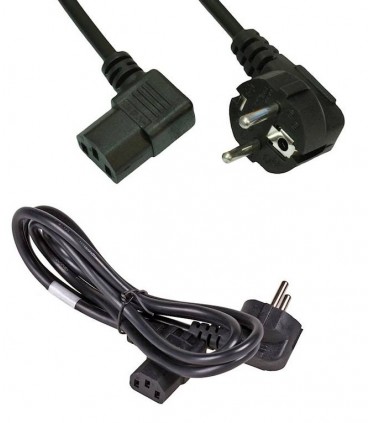 Kabel zasilający PC Monitor Przewód 3m Kątowy