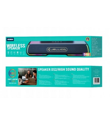 Bezprzewodowy Głośnik Bluetooth Radio Jellico DS2 * Muza Gry Super 