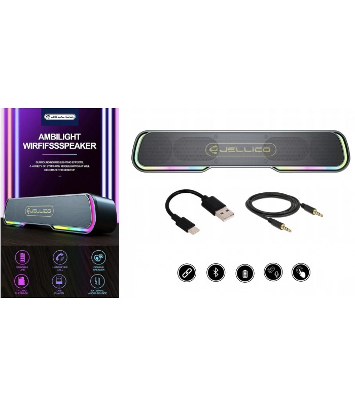 Bezprzewodowy Głośnik Bluetooth Radio Jellico DS2 * Muza Gry Super 