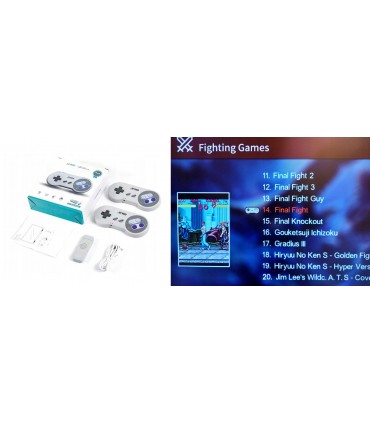 Konsola Retro HDMI 2 Pady 5000 Gier Klasyk Mario